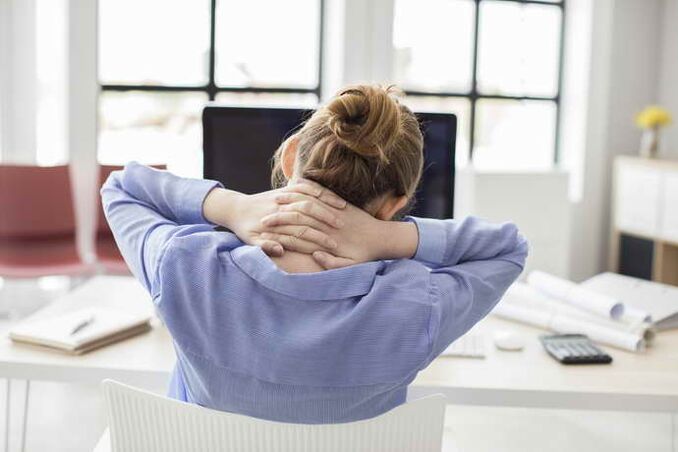 Krūškurvja osteohondroze mazkustīga darba laikā