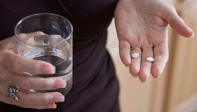 Krūškurvja osteohondrozes tablešu uzņemšana
