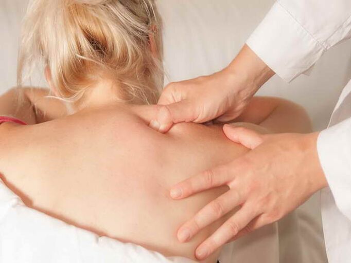 Masāža ar krūšu osteohondrozi