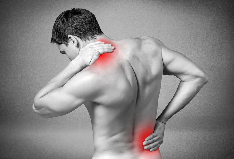 sāpes osteohondrozes dēļ